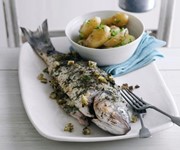Dermot O'Leary's sea bass recipe